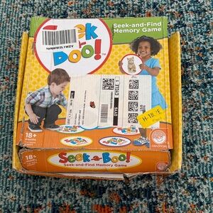 Seek-a-Boo! Memory Game